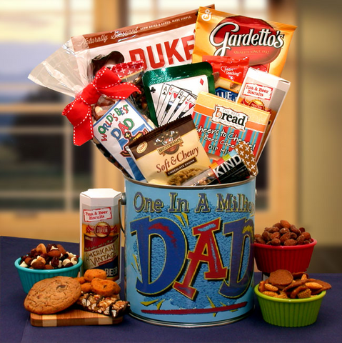 You’re One In A Million Dad Premium Snacks & Nuts Gift