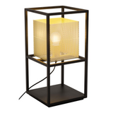 Yves Table Lamp Gold & Black - WhatYouNeedSales